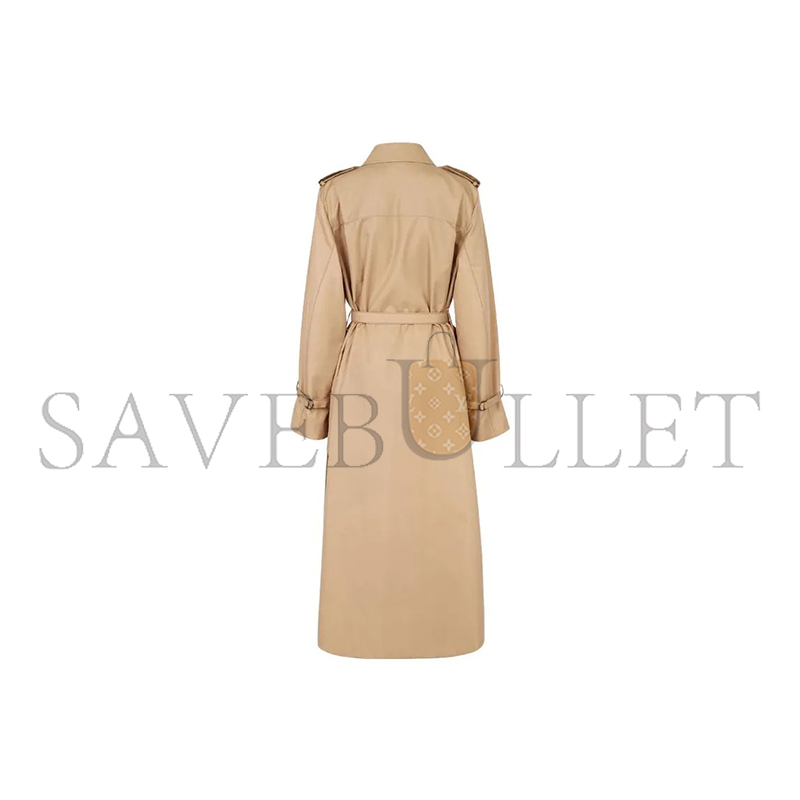 F**di belted trench coat ff8980ak6df1ke0